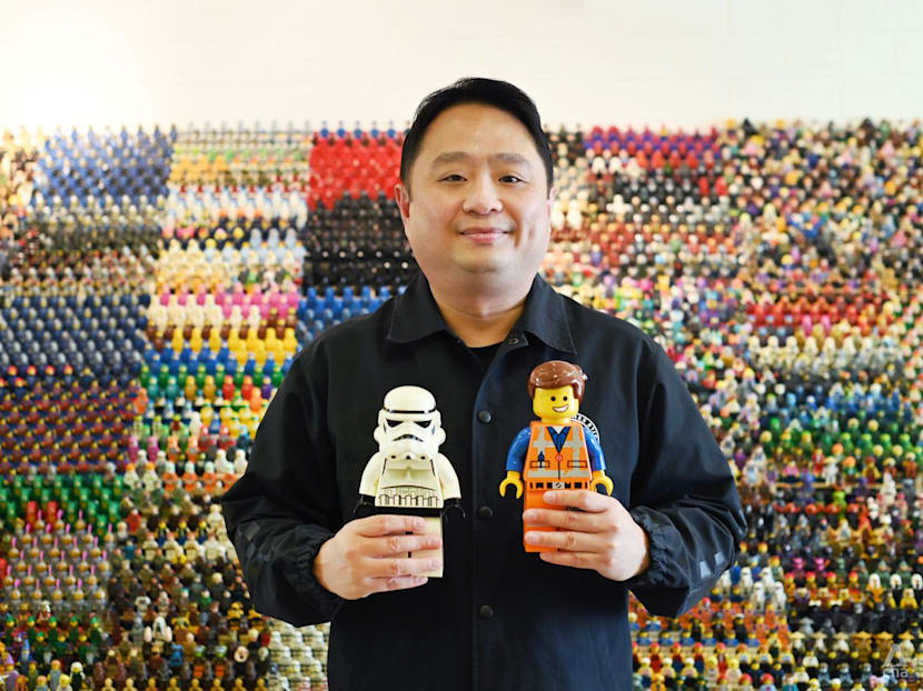 This Singaporean Lego collector has over 6,000 Minifigures packed into his four-room HDB flat