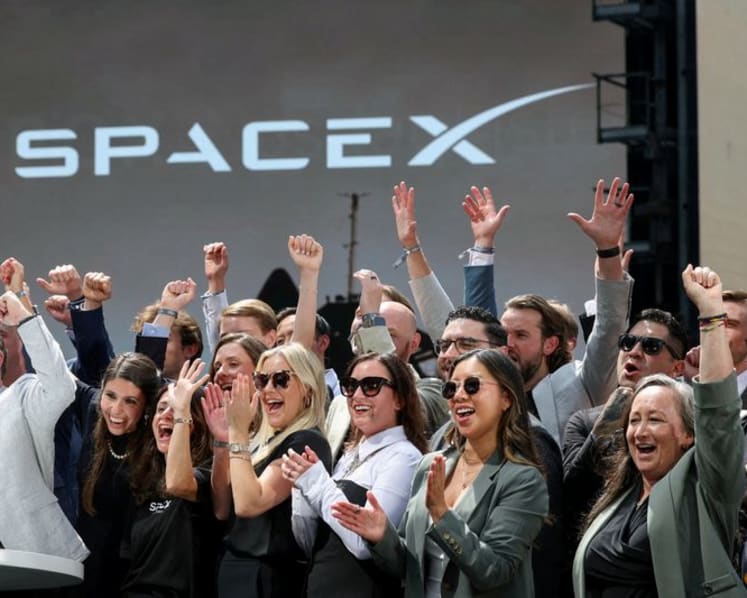 SpaceX set to join Nasdaq 100, paving way for wave of passive buying