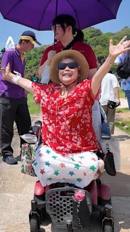 Taking grandma out on a holiday adventure