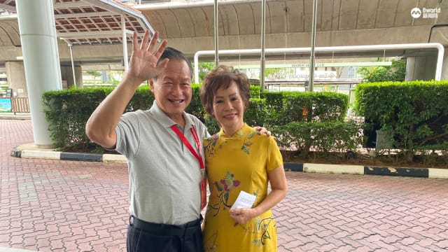 携妻儿投票 陈钦亮：昨晚睡得很好 不会紧张