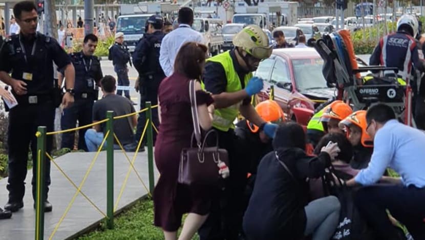 Man jailed after car ploughs into crowd of pedestrians in CBD, injuring 3