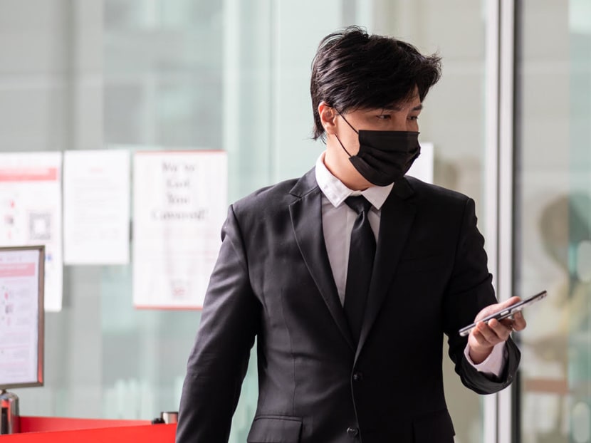 Lawyer Samuel Seow at the State Courts in June 2021.