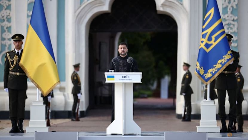 Ukraine wants peace but won't give in, Zelenskyy says on Independence Day