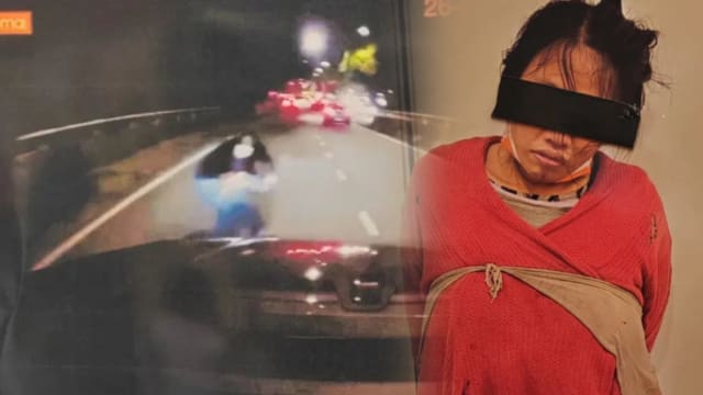 多次扮女鬼冲马路碰瓷诈财  新山女子遭警逮捕