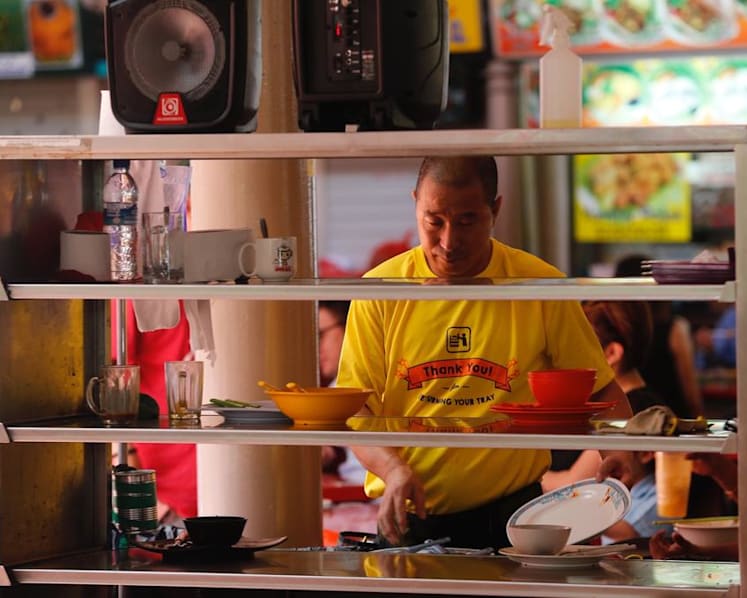 Coffee shops, food courts to get funding support for tray return facilities