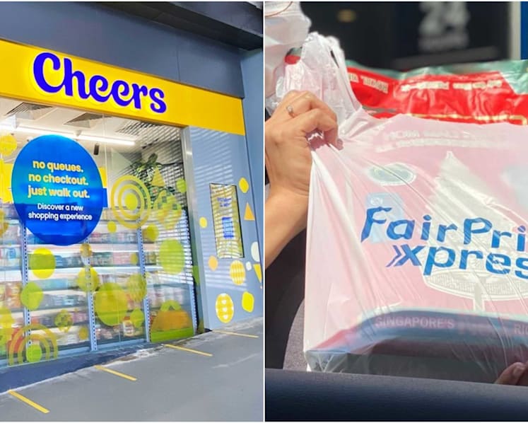 All Cheers and FairPrice Xpress stores to charge for plastic bags from 2022