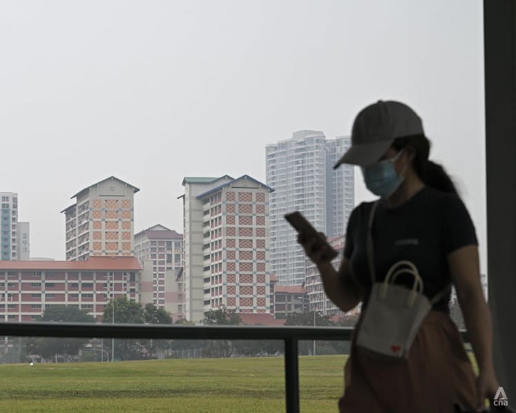 Air quality in unhealthy range across most of Singapore