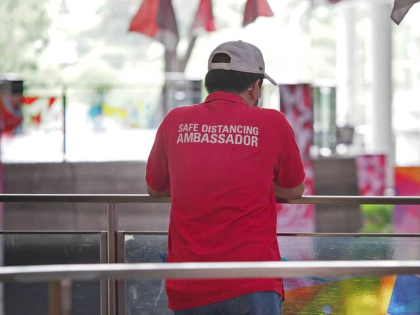 Using criminal force to deter a public servant such as a safe distancing ambassador from discharging his duty carries a punishment of up to four years’ jail or a fine, or both.