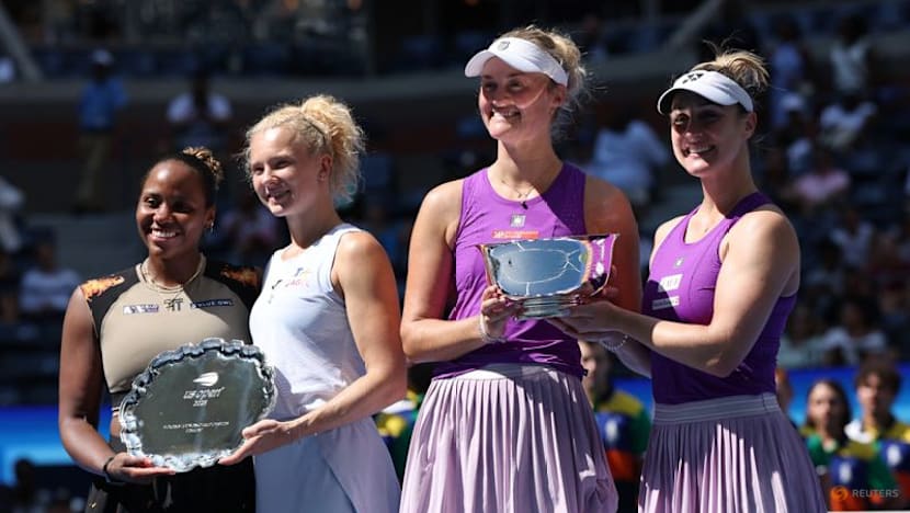 Dabrowski, Routliffe overcome Siniakova and Townsend for US Open doubles title
