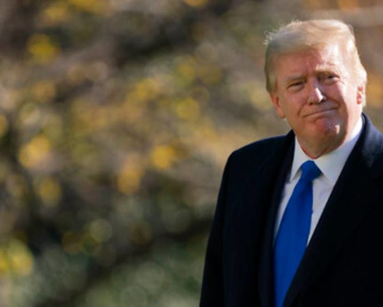 Trump teases 2024 run at White House Christmas party