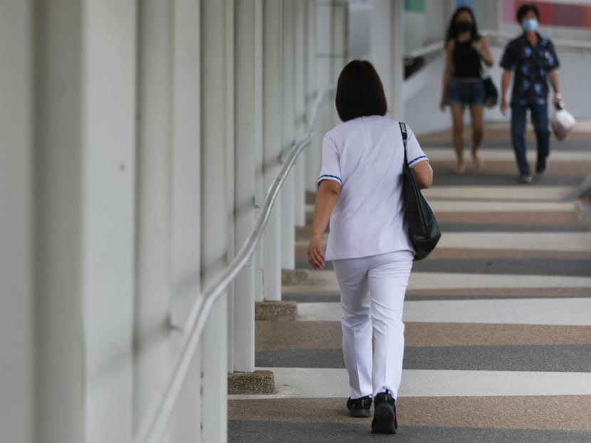 Among locals, the attrition was 7.4 per cent in 2012, up from 5.4 per cent the previous year. For foreign nurses, attrition more than doubled year on year to 14.8 per cent in 2021. Among locals, the attrition was 7.4 per cent in 2012, up from 5.4 per cent the previous year. For foreign nurses, attrition more than doubled year on year to 14.8 per cent in 2021.