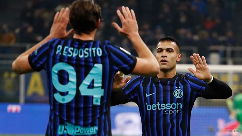 Inter open gap at the top with laboured win over Lecce