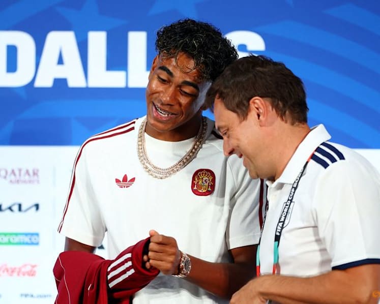 Lamine says football must unite as Spain prepare for France semi-final