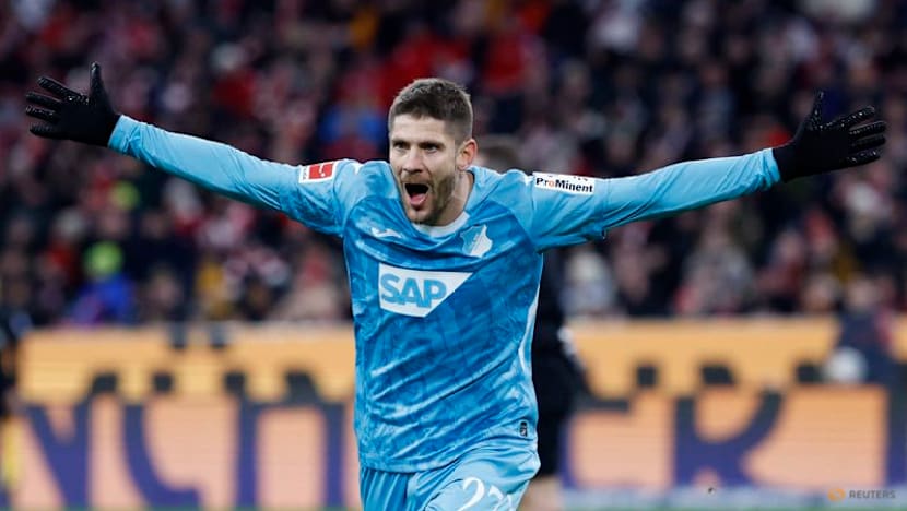 Hoffenheim's Kramaric sinks Dortmund with two penalties, Bayern can seal title on Sunday