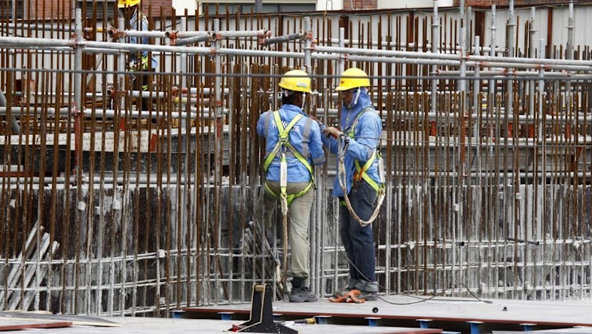 Higher foreign-worker levy rebates for construction, marine, process sectors as Covid-19 measures shrink labour supply