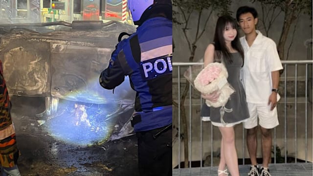 马国南北大道轿车两具焦尸 证实为情侣