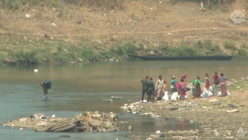 ‘Afraid to sleep at home’: Myanmar civilians flee to Thai border as conflict intensifies