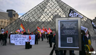 'We are angry': Louvre Museum closed as workers strike