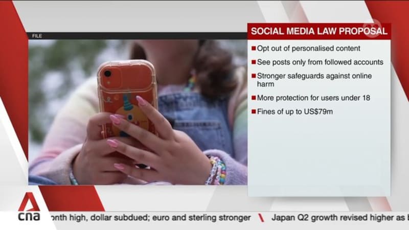 Australia proposes letting social media users opt out of algorithm-based content
