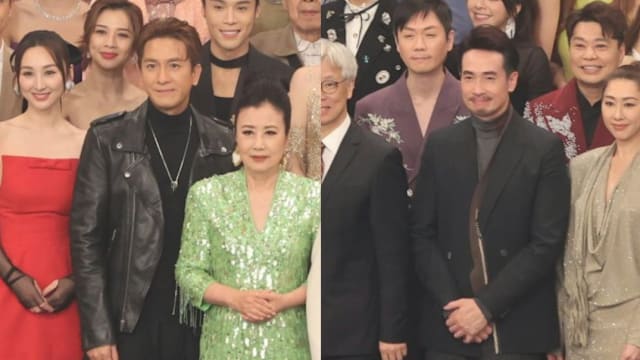 TVB台庆合照曝光，陈豪、马国明站稳“一哥”之位