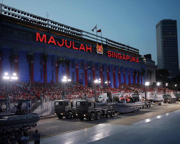 Tanks, fire engines to roam heartlands as part of National Day celebrations