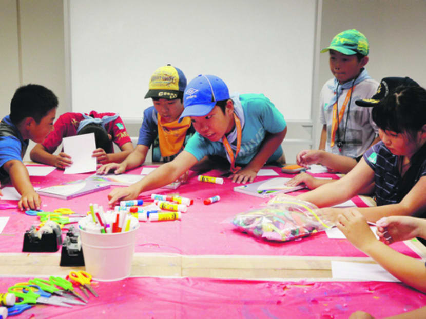 Powers of art therapy for the kids of Fukushima