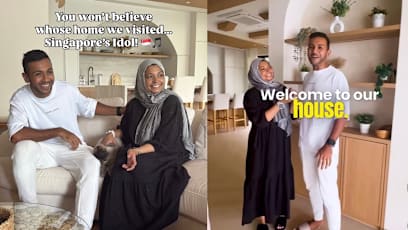 Taufik Batisah & Wife's Newly Renovated 3-Storey Terrace House Inspired By Their Love For  Bali