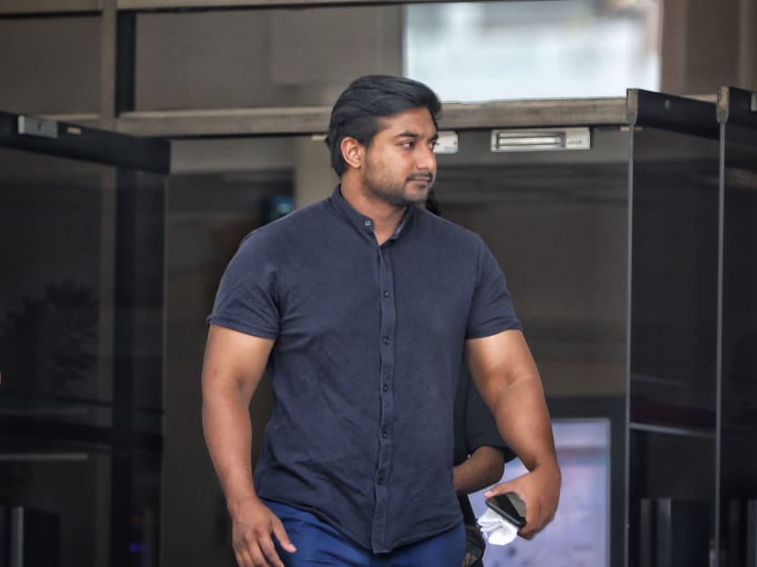 Fazli Hisham Mohd Fairuz Shah (pictured) sent photos of a dead woman and a call sheet from SCDF to a chat group.