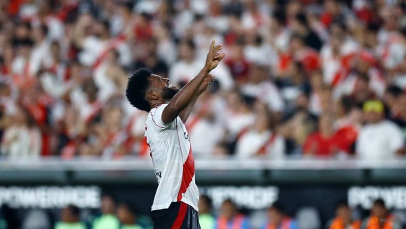 Borja, Mastantuono on target in River Plate's 2-0 win over San Martin