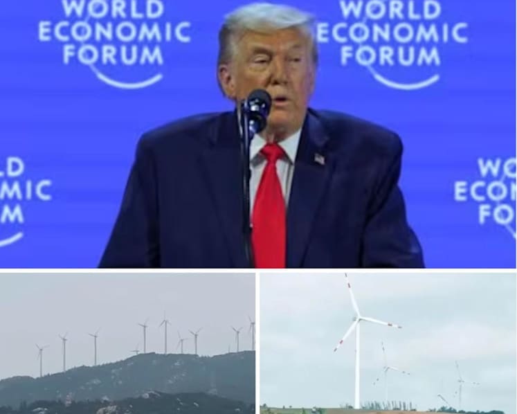 Netizens push back on Trump's claims that China doesn't use wind power with photos of turbines