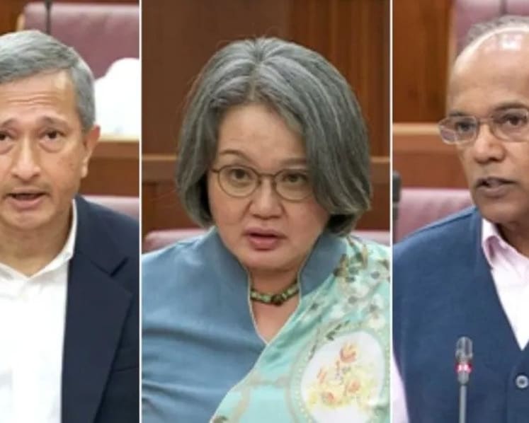 Shanmugam's speech on Ukraine invasion reflects government's views: Balakrishnan in response to Sylvia Lim