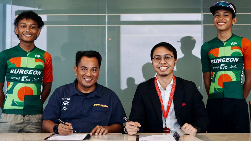 Kumpulan lumba basikal SG kerjasama dapat tajaan dan sokongan bagi atlit muda