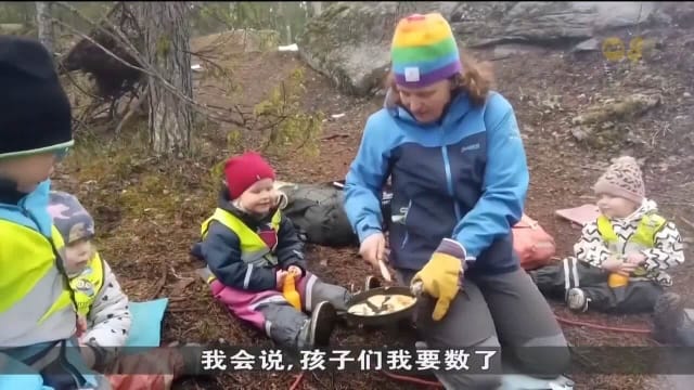 瑞典学前孩童必修课 每天至少户外玩耍两小时