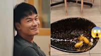 Thomas Ong's Friend Finds Cockroach In Curry Yong Tau Foo In JB; His Reaction: 'Your Eyesight Is Really Good!'