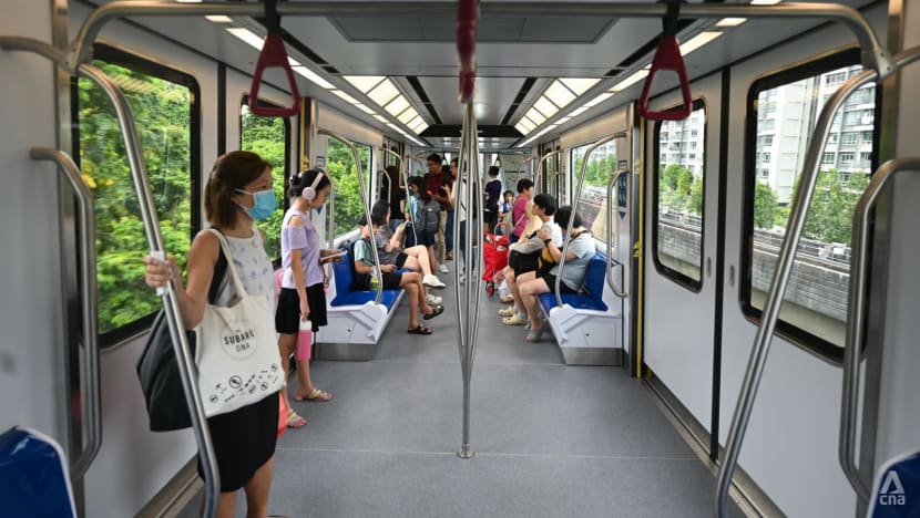 New two-car trains begin service on Sengkang-Punggol LRT Line New two-car trains begin service on Sengkang-Punggol LRT Line