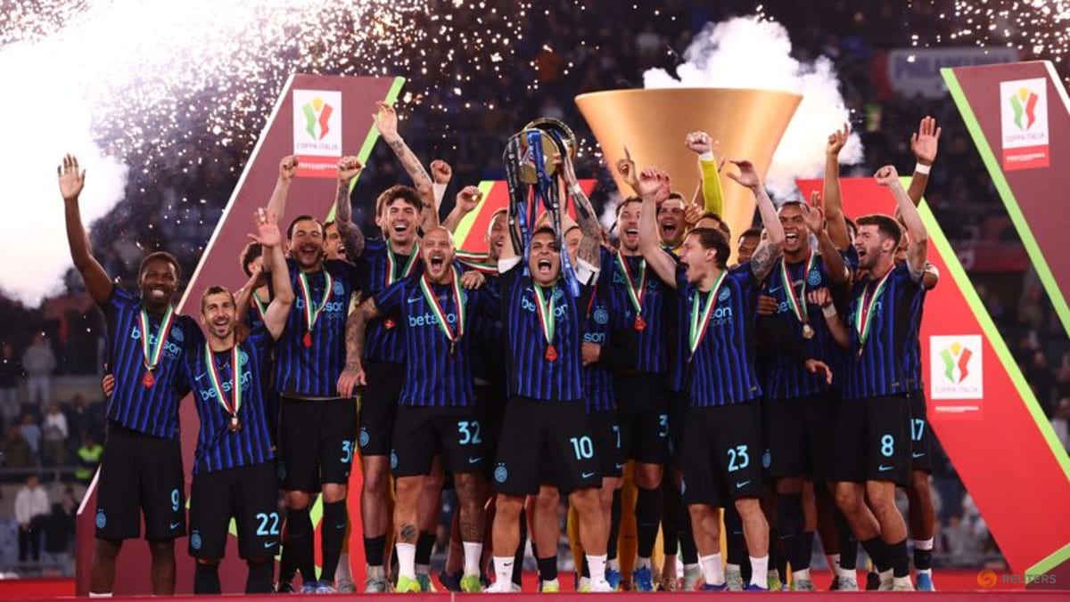 Inter ease past Lazio to win Coppa Italia and seal double