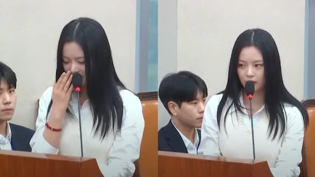 NewJeans Hanni国会谈职场霸凌　被网友狂骂“鳄鱼眼泪”
