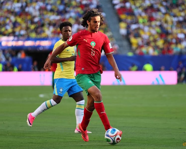 Teenage prodigy Bouaddi strides imperiously onto World Cup stage