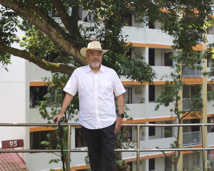 This retired engineer has mobility issues but at 60 is still hustling through his second act in life