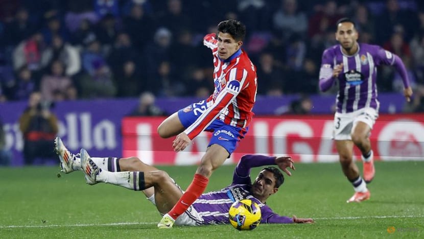 Atletico thrash Valladolid 5-0 to provisionally move to second in LaLiga Atletico thrash Valladolid 5-0 to provisionally move to second in LaLiga