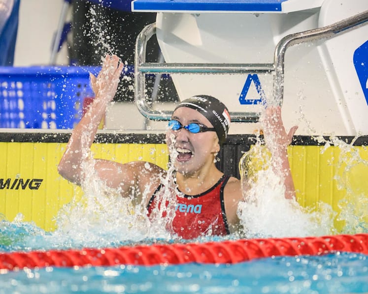 Singapore's Quah Jing Wen shatters SEA Games record to win 200m butterfly gold