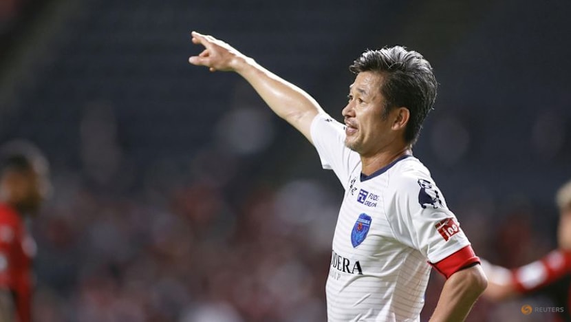 Japan footballer 'King Kazu' signs for new team at 58