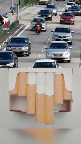 Budget 2026: Vehicle PARF rebates to be lowered, 20% increase in tobacco duty