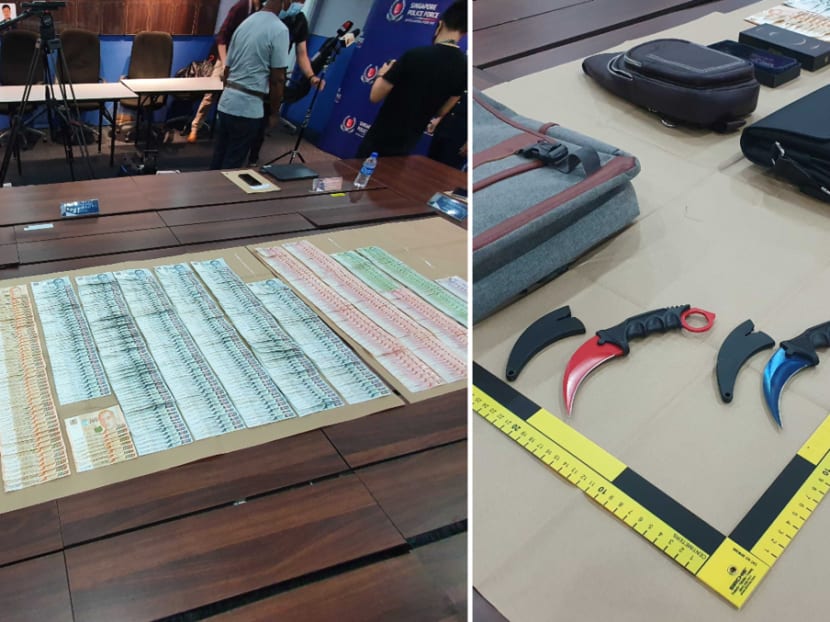 At a media conference after the robbery, the police said they had recovered about S$30,000 of the loot. At a media conference after the robbery, the police said they had recovered about S$30,000 of the loot.