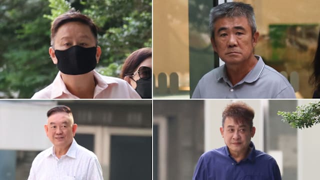 涉市镇会合同贪污案 四名六旬男子被控