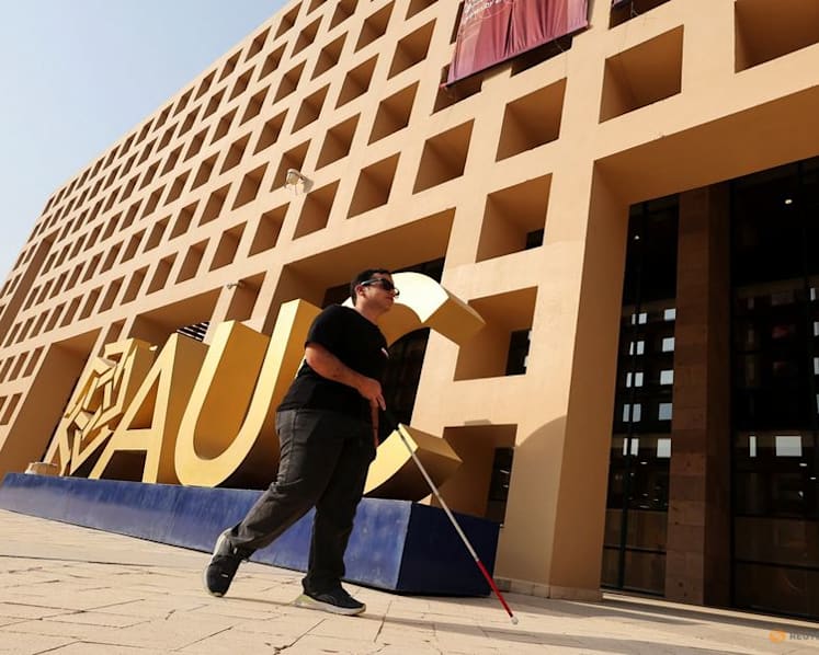 Blind Egyptian entrepreneur's AI app helps others 'see' the world