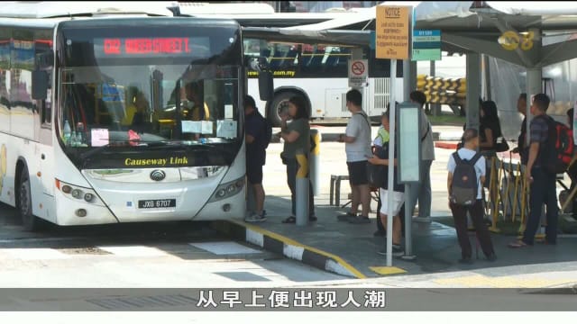 业者预计来临长周末 往新山乘客人数将增加五成