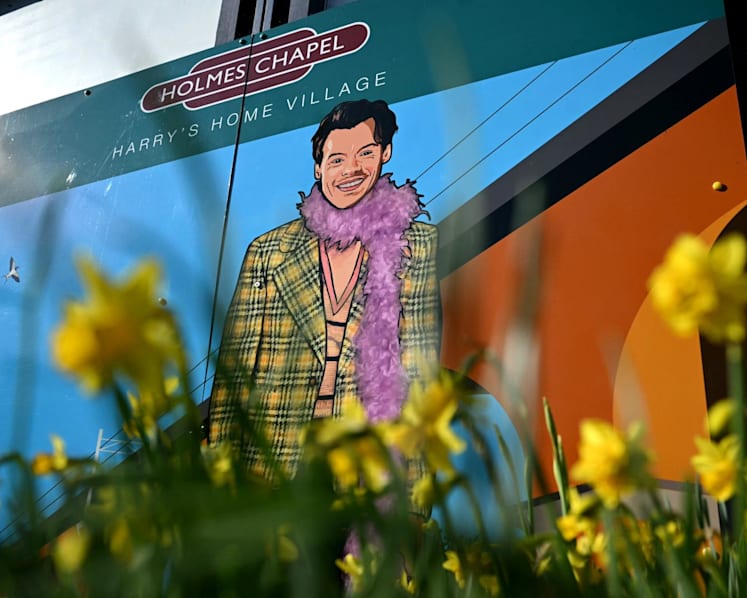 Singer Harry Styles' fans head in one direction: to star's home village