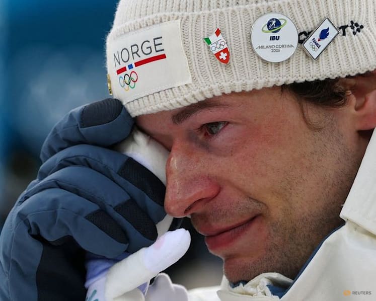 Biathlon-Norway's Laegreid lashed for love-cheat admission, apologises to teammate