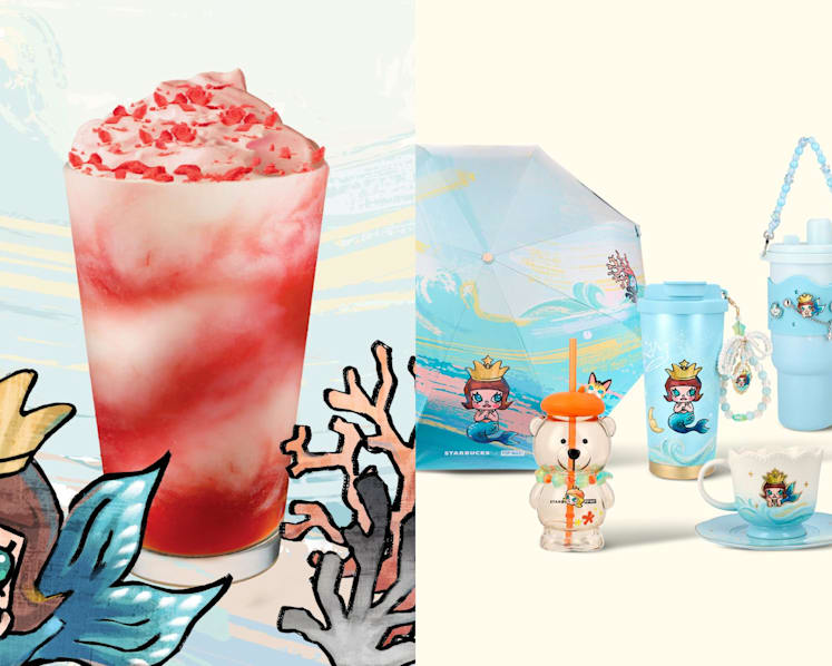 Starbucks and Pop Mart releasing Molly-themed drink and merchandise
